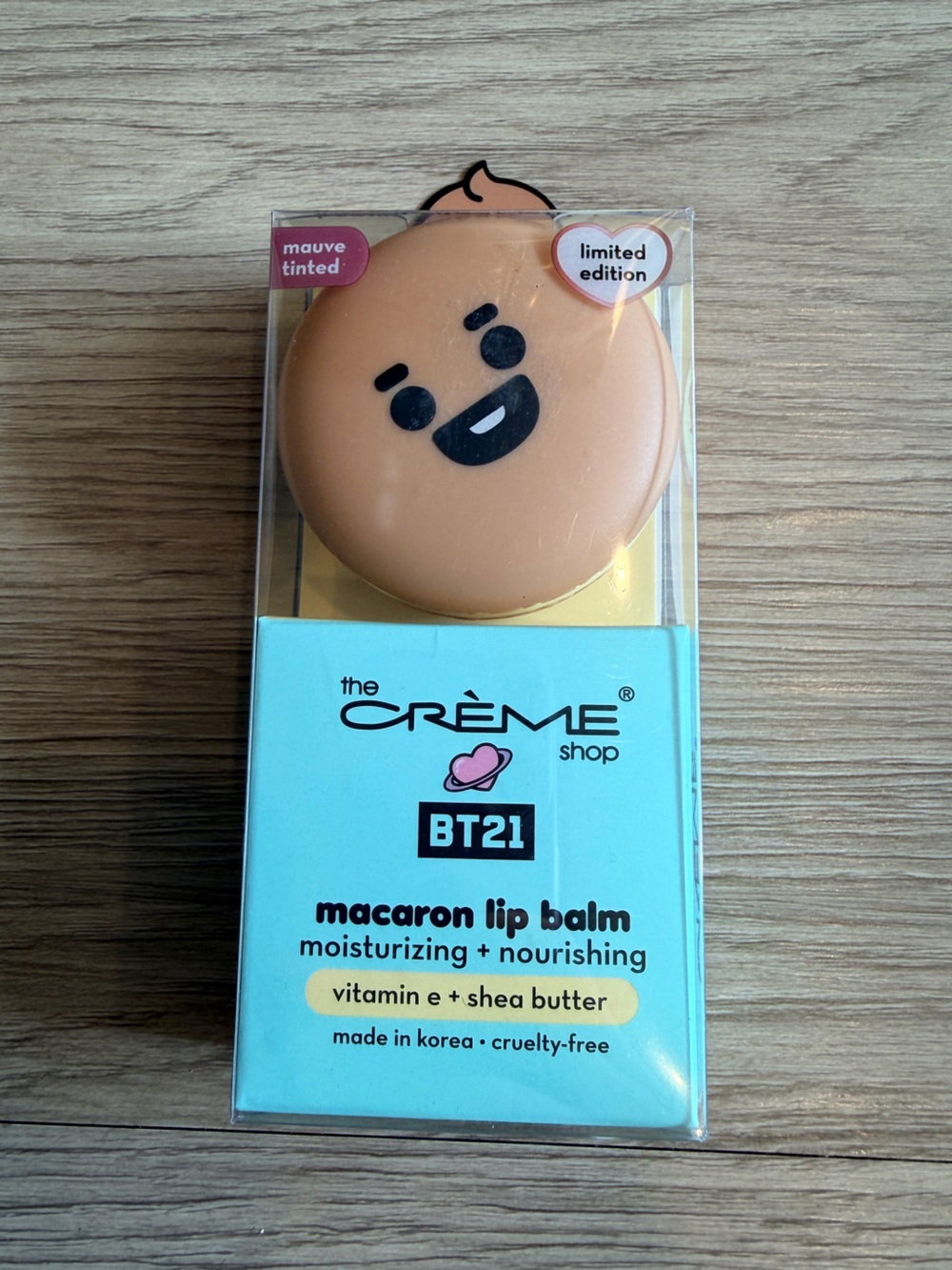 THE CREME SHOP BT21 Macaron Baby Lip Balms - 2pcs